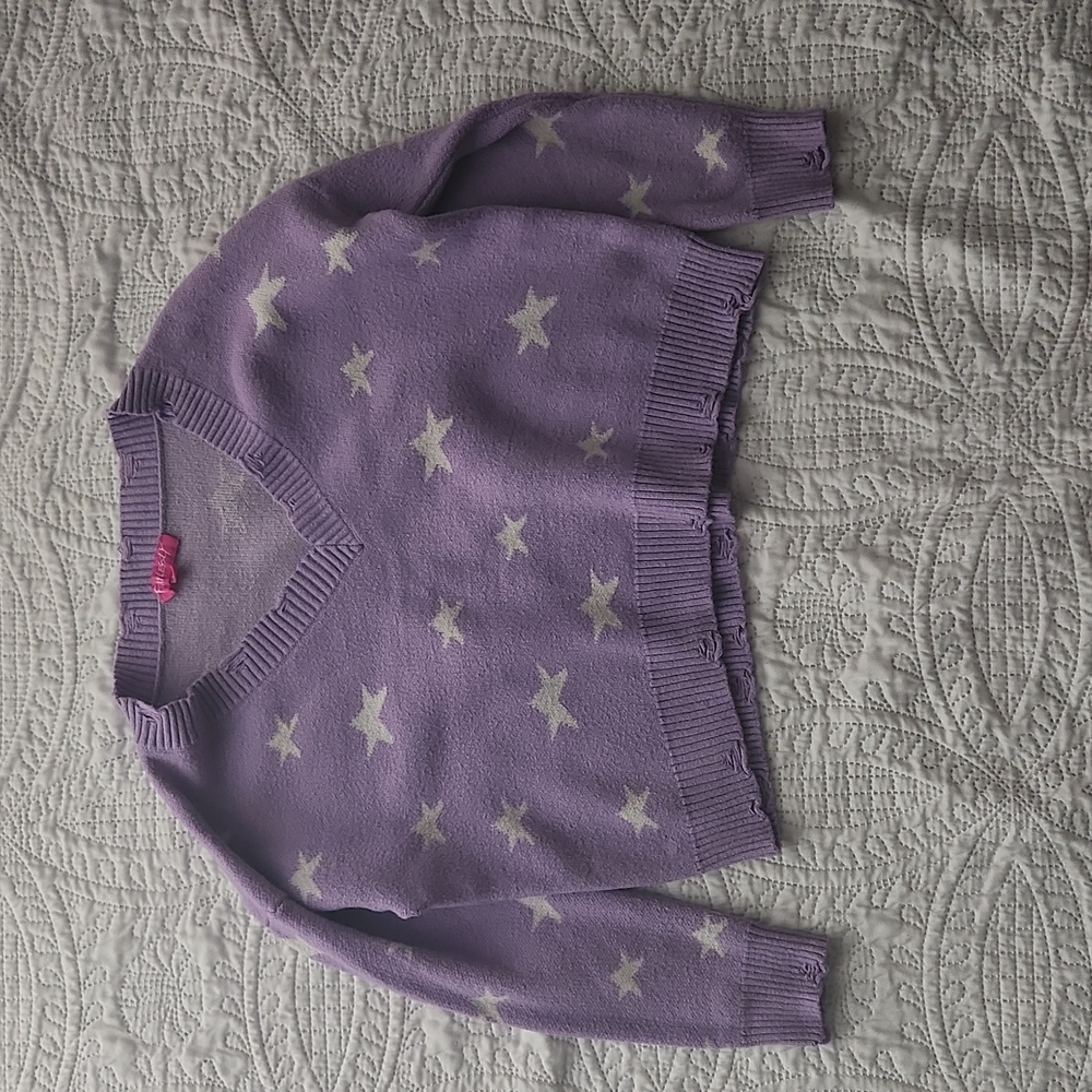 Purple Sweater